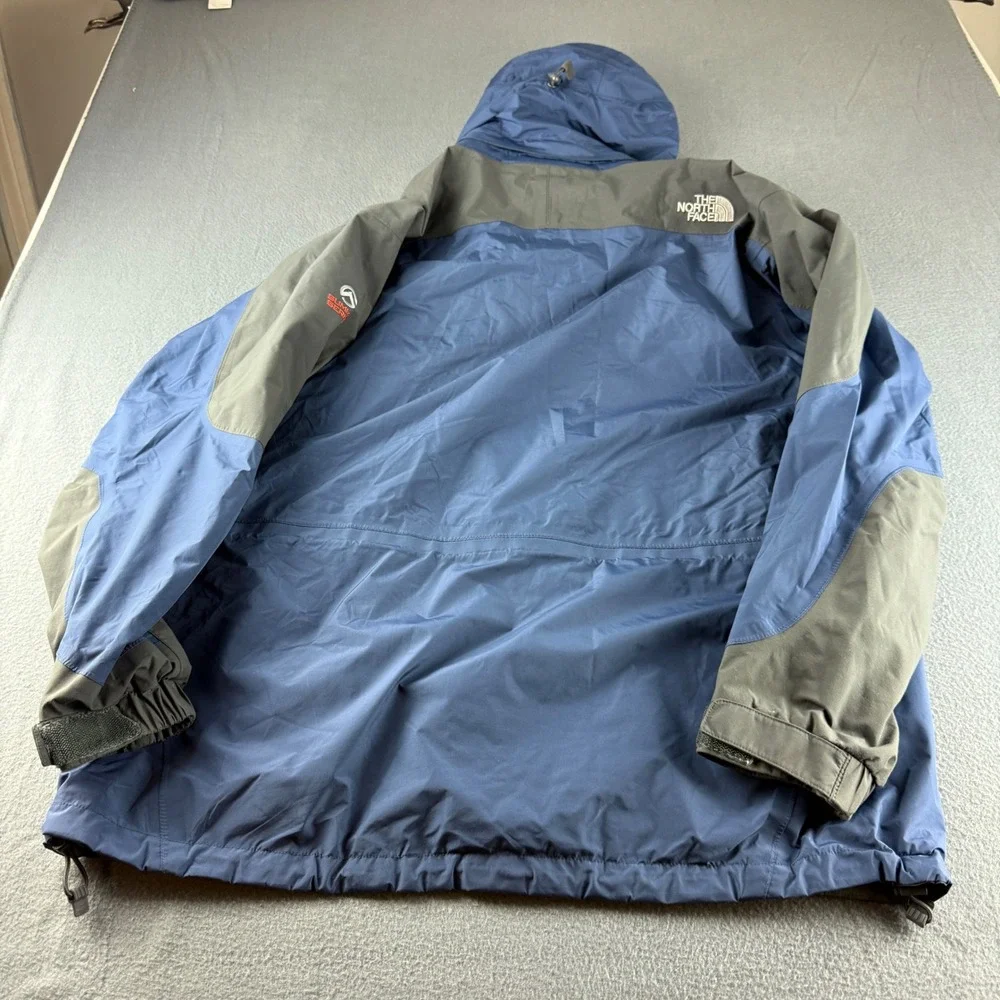 The North Face Jacket Men's XL Blue Gore-Tex Summit Series Hooded Hiking Skiing